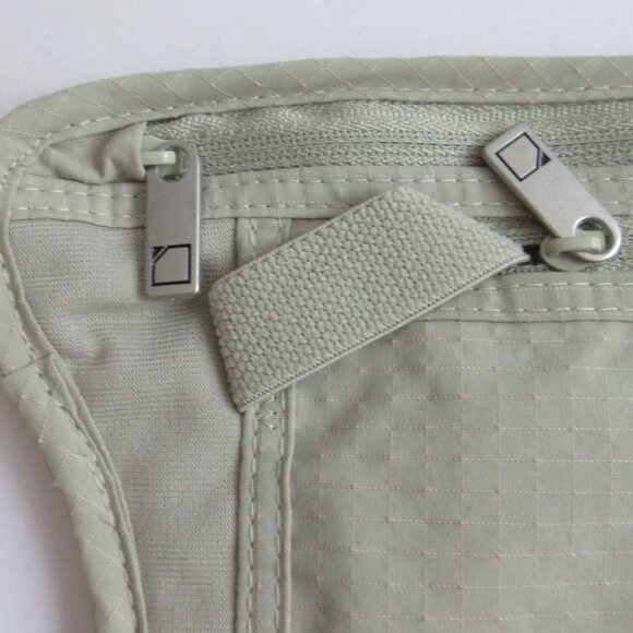 Lewis N Clark RFID-Block Waist Stash Travel Hidden Travel Wallet Taupe 1268 NWT - Picture 6 of 11